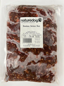 naturedog Boneless Venison Mince