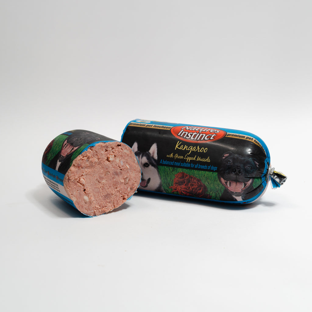 Natures Instinct Kangaroo & Green Lipped Mussels 2kg Alpha Origin Pte Ltd