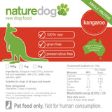 naturedog Kangaroo BARF