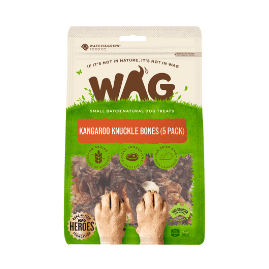 WAG Kangaroo Knuckle Bone (Pack of 5)