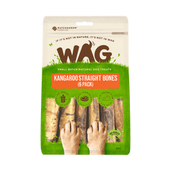 WAG Kangaroo Straight Bone (pack of 6)